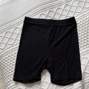 Joah Brown Ribbed Bike Shorts